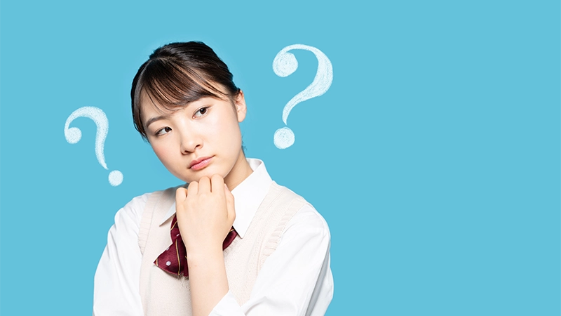 「なぜ?」と考える高校生